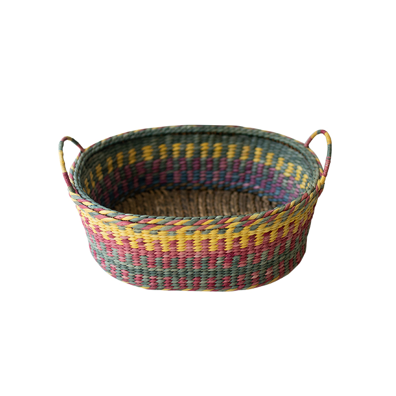 Grass-Woven Utility Crate - 图片 4