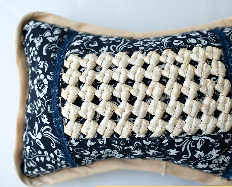 Grass-Woven Support Cushion - 图片 3